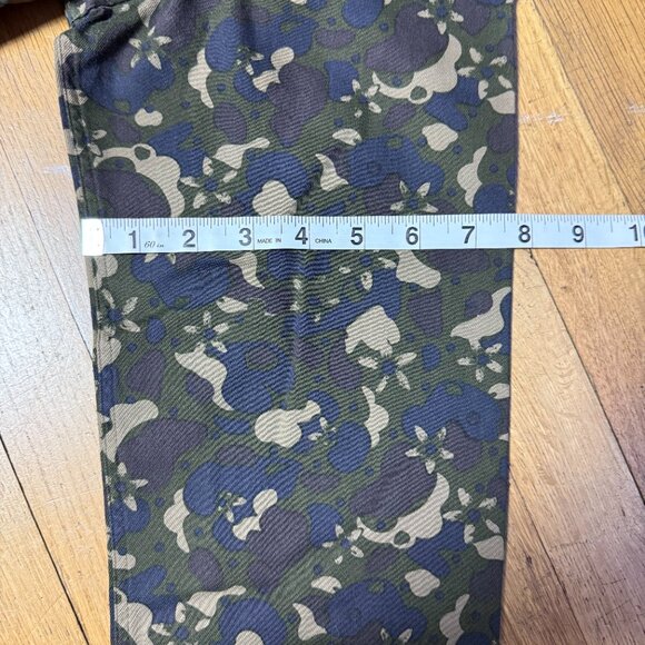 Ledbury Mens Camo Floral Pattern Long Sleeve Button Down Shirt Size 15.5 - Picture 8 of 8